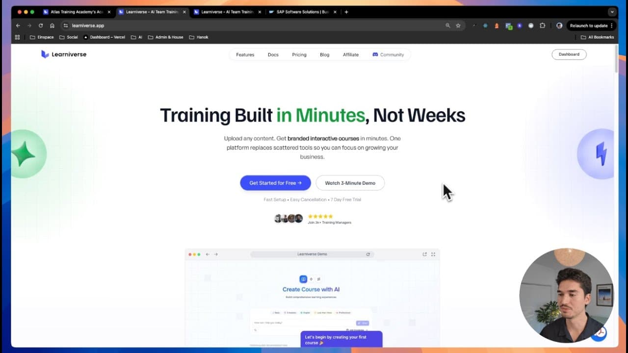 Learniverse Demo Video