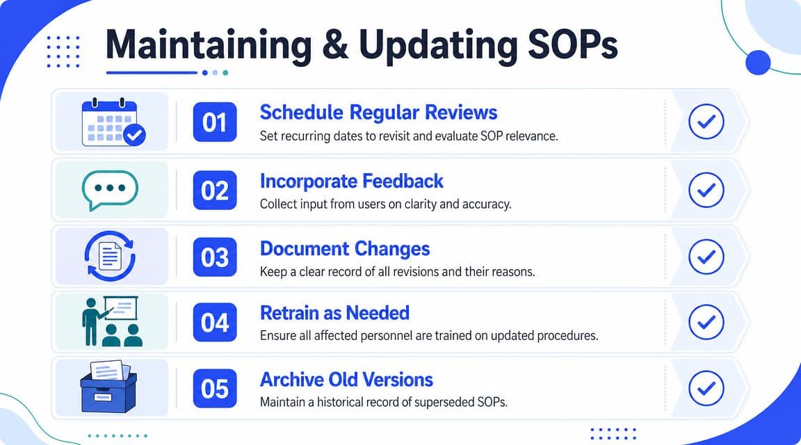 Inline image for How to Write an SOP Standard Operating Procedures