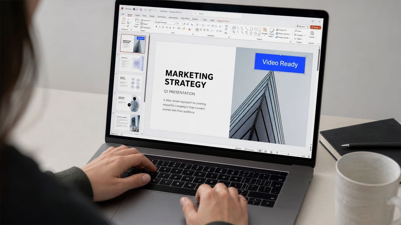 Inline image for How to Create Video with PowerPoint: A Training Guide